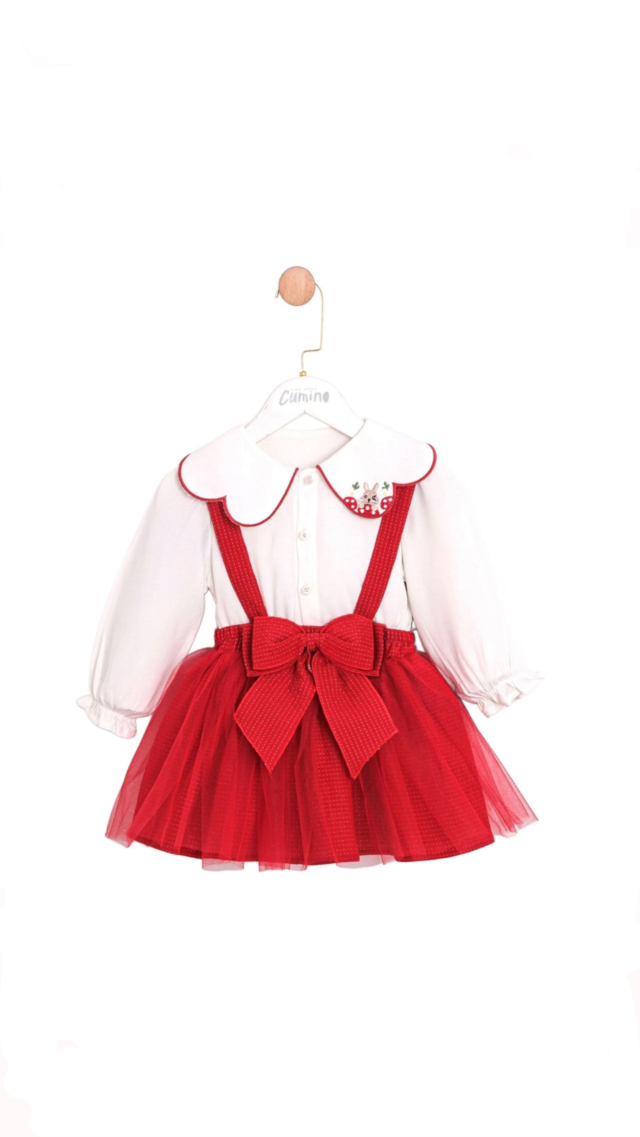 ست شومیز و سارافون خرگوشی