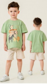 ست تیشرت و شلوارک animals