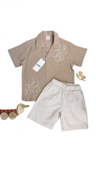 ست لینن پسرانه کرم